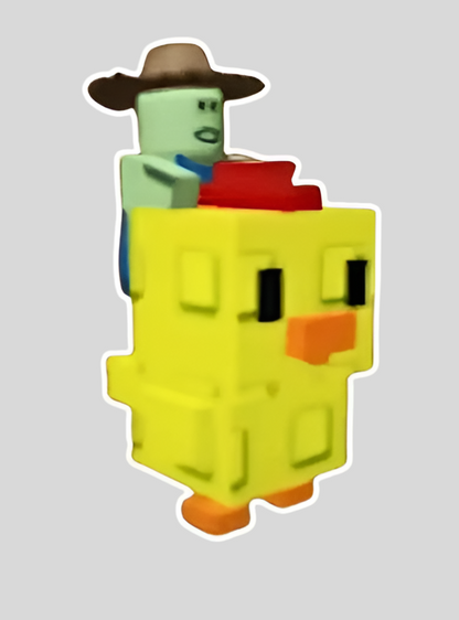 Chicken Zombie(grow a garden quick and easy)